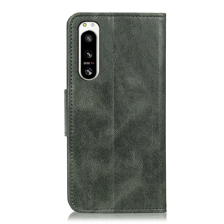 For Sony Xperia 5 IV Mirren Crazy Horse Texture Leather Phone Case
