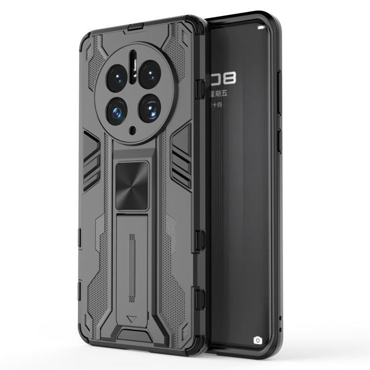 For Huawei Mate 50 Pro Supersonic Holder PC Soft TPU Phone Case