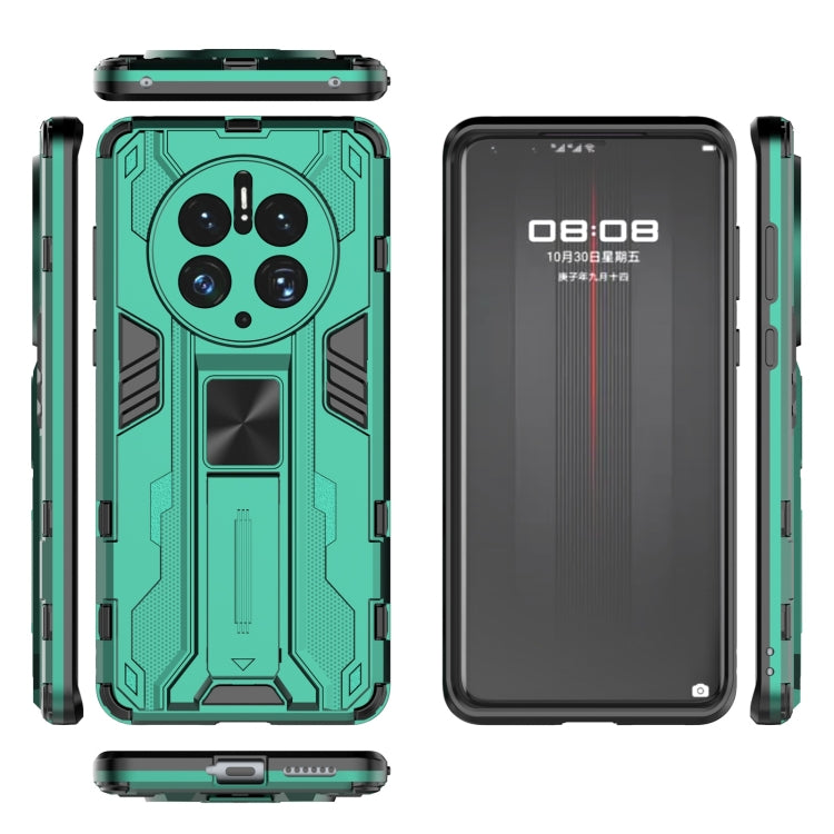 For Huawei Mate 50 Pro Supersonic Holder PC Soft TPU Phone Case