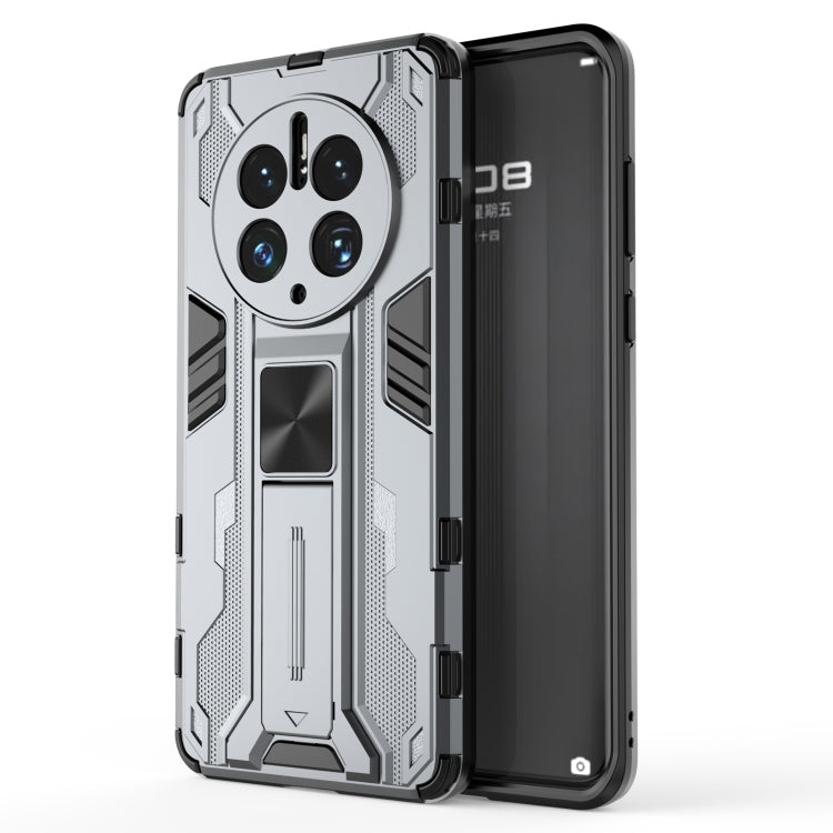 For Huawei Mate 50 Pro Supersonic Holder PC Soft TPU Phone Case