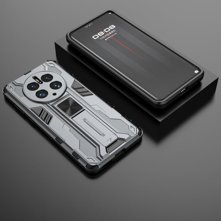 For Huawei Mate 50 Pro Supersonic Holder PC Soft TPU Phone Case