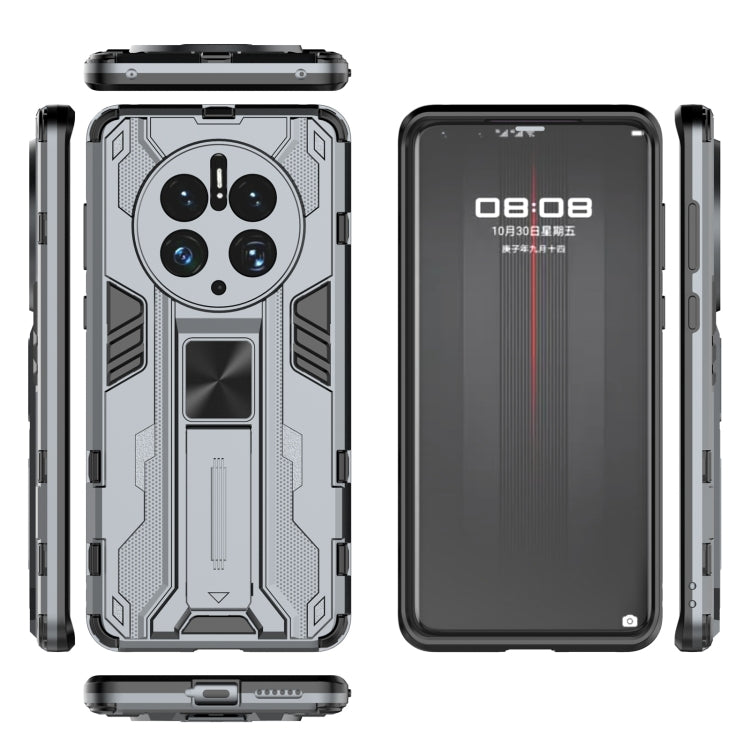 For Huawei Mate 50 Pro Supersonic Holder PC Soft TPU Phone Case