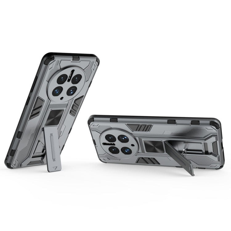 For Huawei Mate 50 Pro Supersonic Holder PC Soft TPU Phone Case