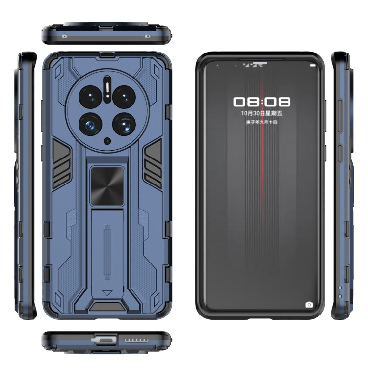For Huawei Mate 50 Pro Supersonic Holder PC Soft TPU Phone Case