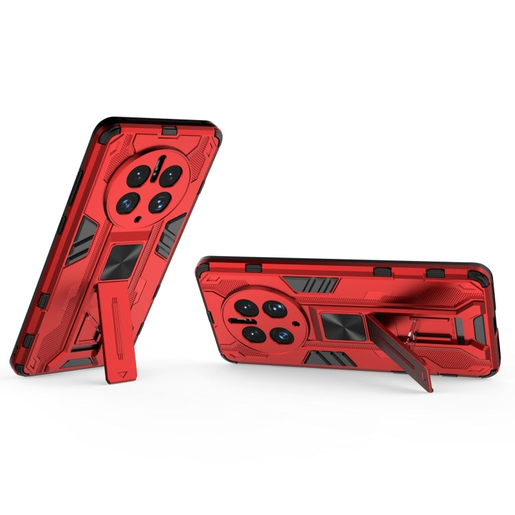 For Huawei Mate 50 Pro Supersonic Holder PC Soft TPU Phone Case