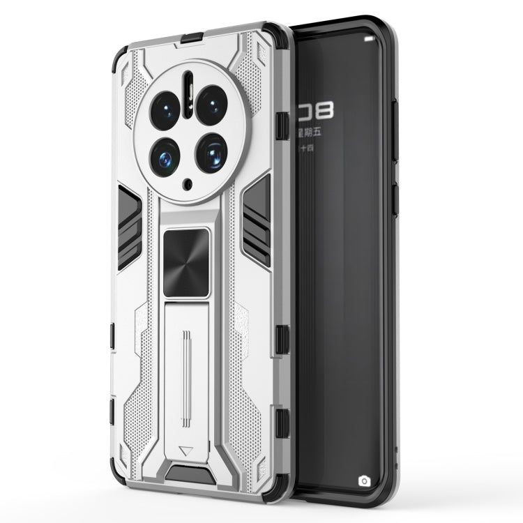 For Huawei Mate 50 Pro Supersonic Holder PC Soft TPU Phone Case
