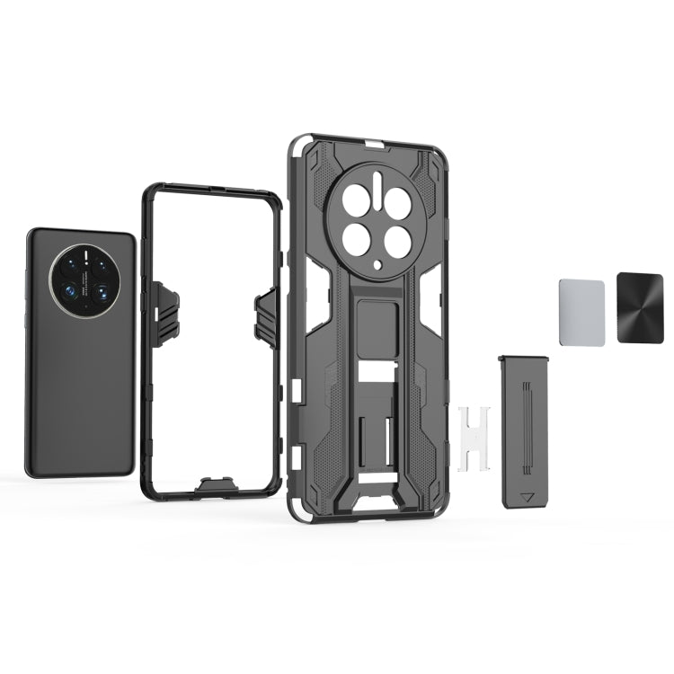 For Huawei Mate 50 Pro Supersonic Holder PC Soft TPU Phone Case