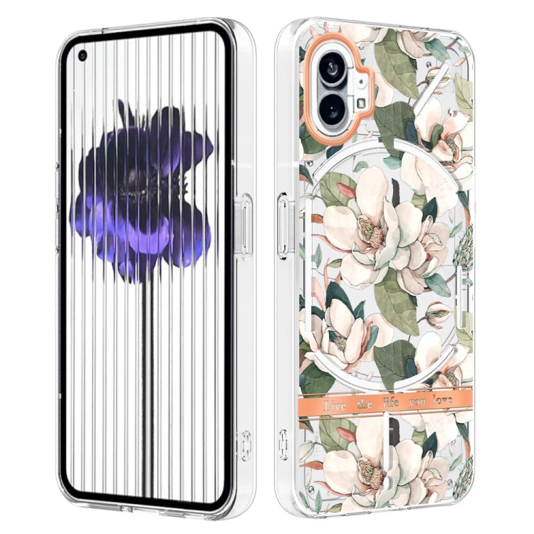 For Nothing Phone 1 Flowers and Plants Series IMD TPU Phone Case
