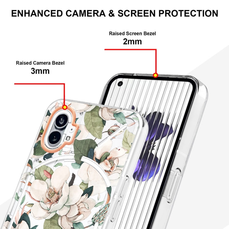 For Nothing Phone 1 Flowers and Plants Series IMD TPU Phone Case