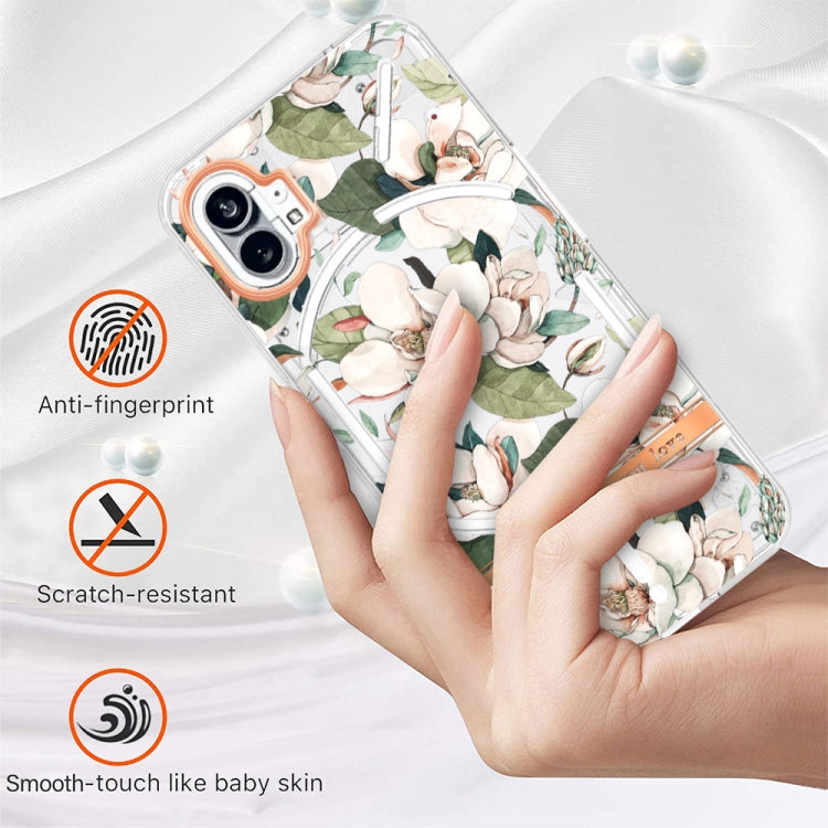 For Nothing Phone 1 Flowers and Plants Series IMD TPU Phone Case