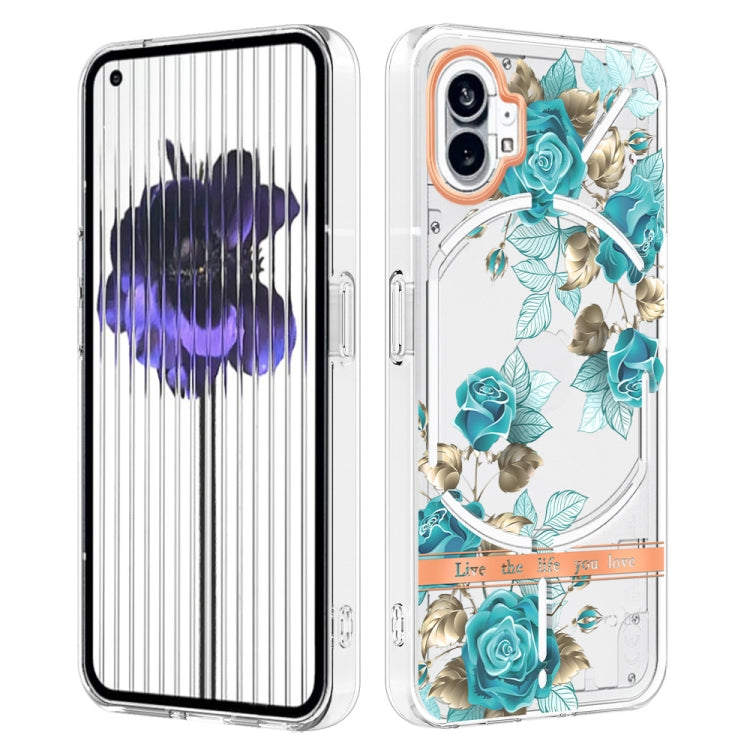 For Nothing Phone 1 Flowers and Plants Series IMD TPU Phone Case