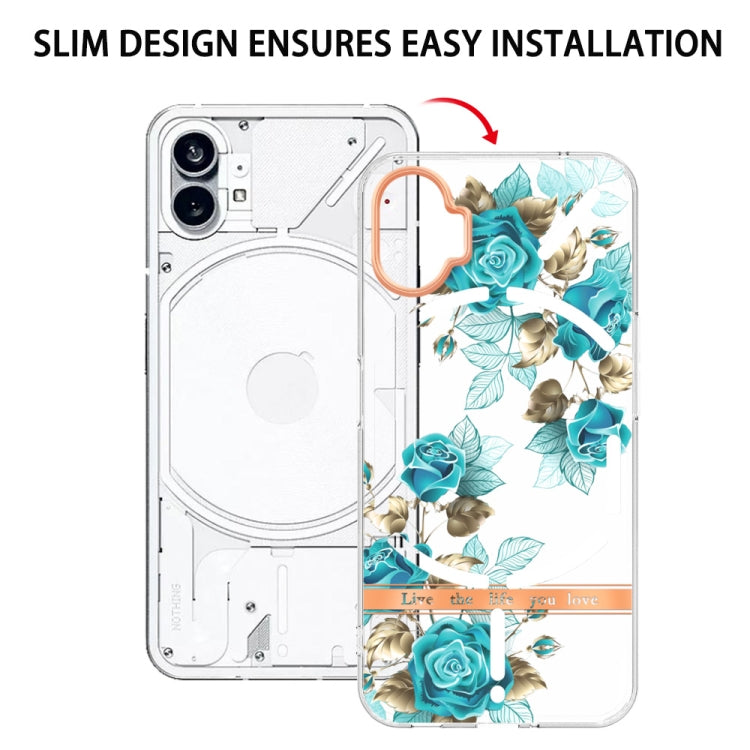 For Nothing Phone 1 Flowers and Plants Series IMD TPU Phone Case