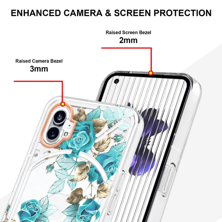 For Nothing Phone 1 Flowers and Plants Series IMD TPU Phone Case