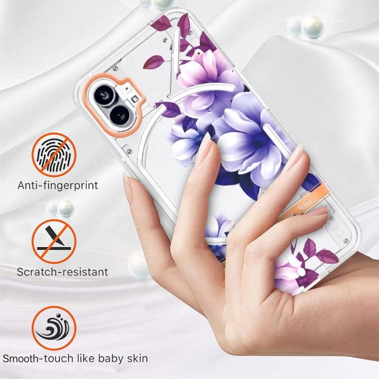 For Nothing Phone 1 Flowers and Plants Series IMD TPU Phone Case