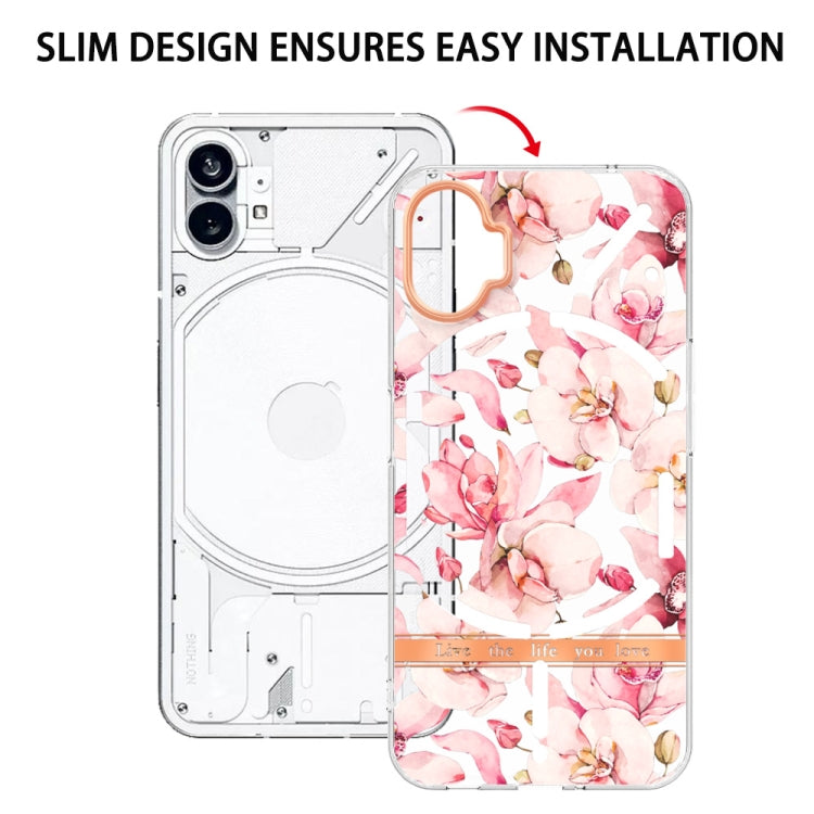 For Nothing Phone 1 Flowers and Plants Series IMD TPU Phone Case