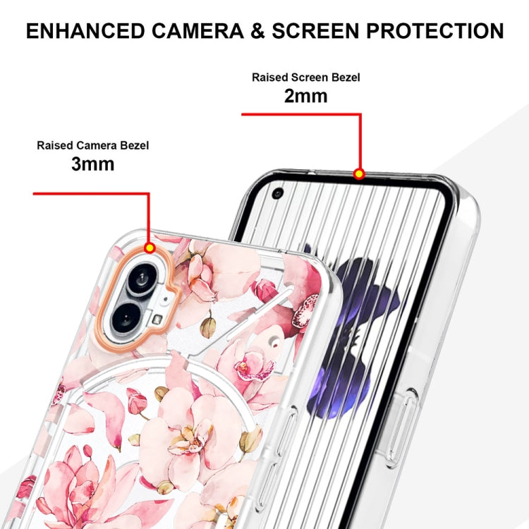 For Nothing Phone 1 Flowers and Plants Series IMD TPU Phone Case
