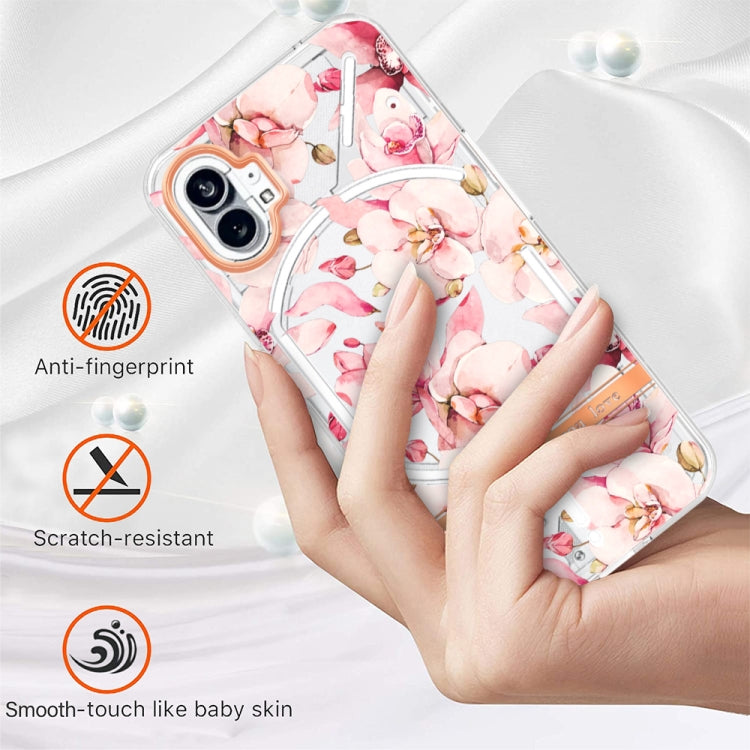 For Nothing Phone 1 Flowers and Plants Series IMD TPU Phone Case
