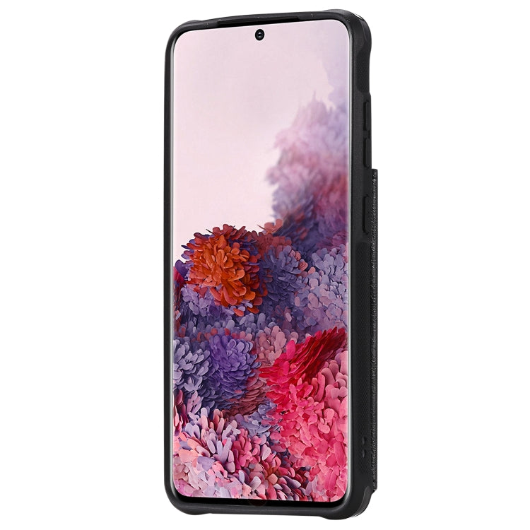 For Galaxy S20 Shockproof Horizontal Flip Protective Case with Holder & Card Slots & Wallet & Photo Frame & Short + Long Lanyard