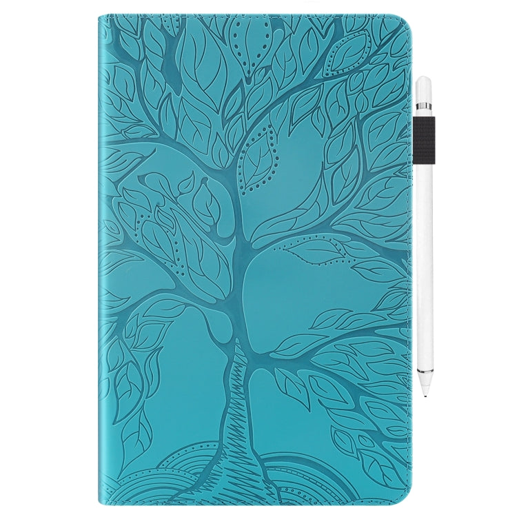 For OPPO Pad Air Life Tree Series Horizontal Flip Leather Tablet Case