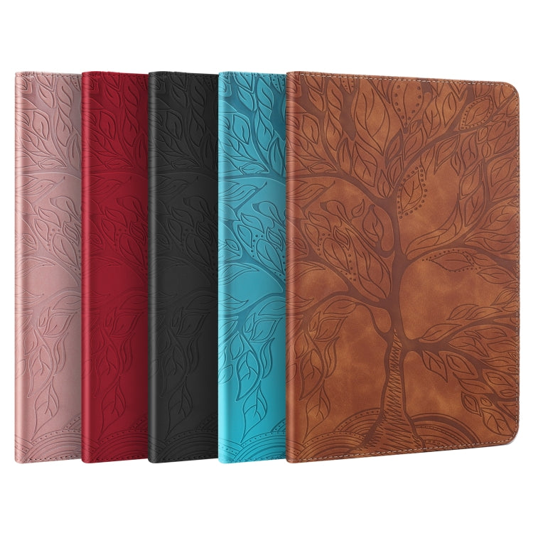 For OPPO Pad Air Life Tree Series Horizontal Flip Leather Tablet Case
