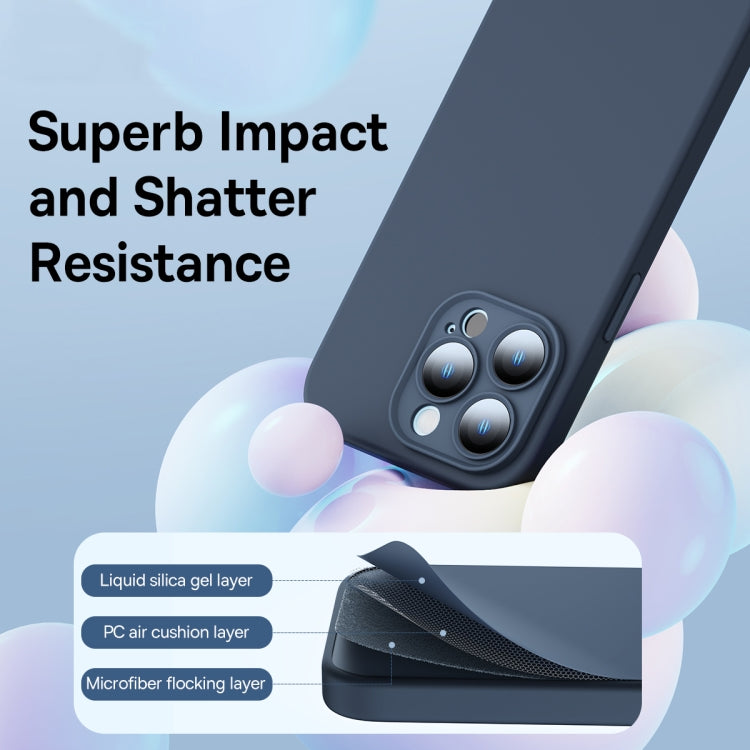 For iPhone 14 Pro Baseus Liquid Silica Gel Phone Case