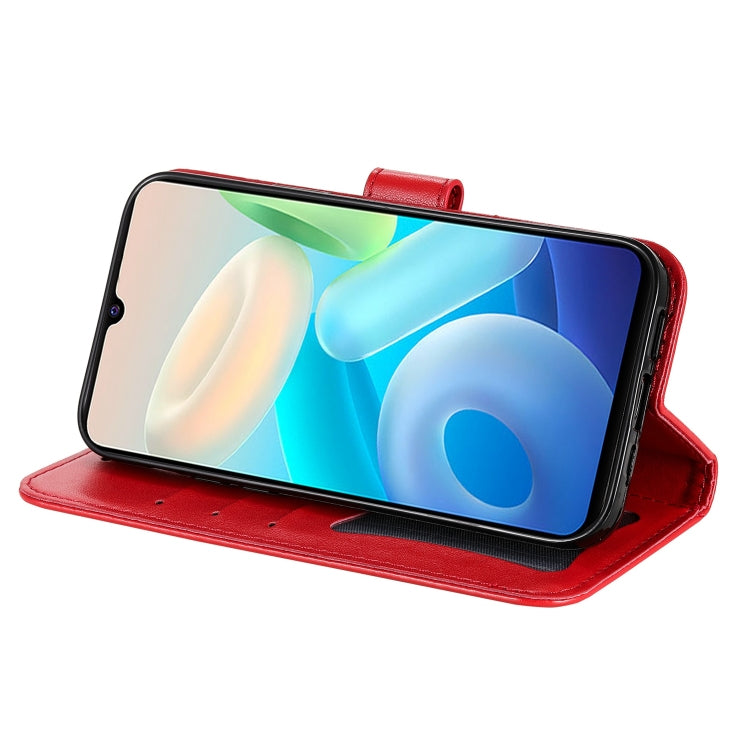 For vivo Y75 4G / S10e 7-petal Flowers Embossing Leather Phone Case