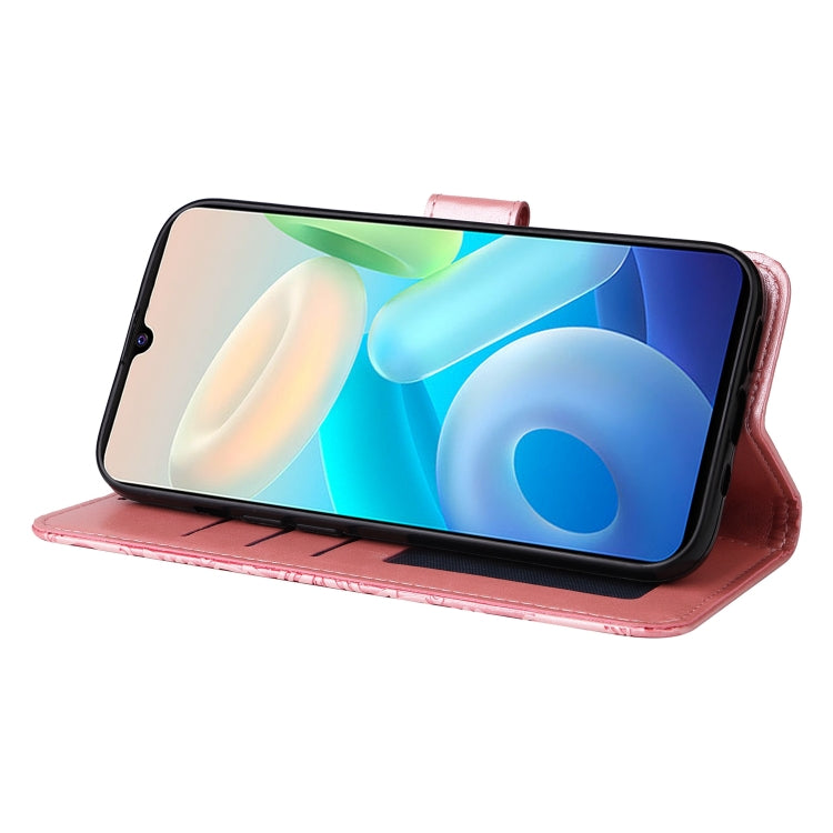 For vivo Y75 4G / S10e Embossed Sunflower Leather Phone Case