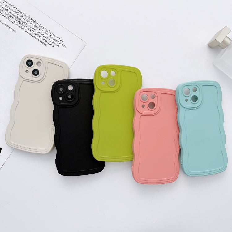 For iPhone 13 mini Wave Edge Silicone Phone Case