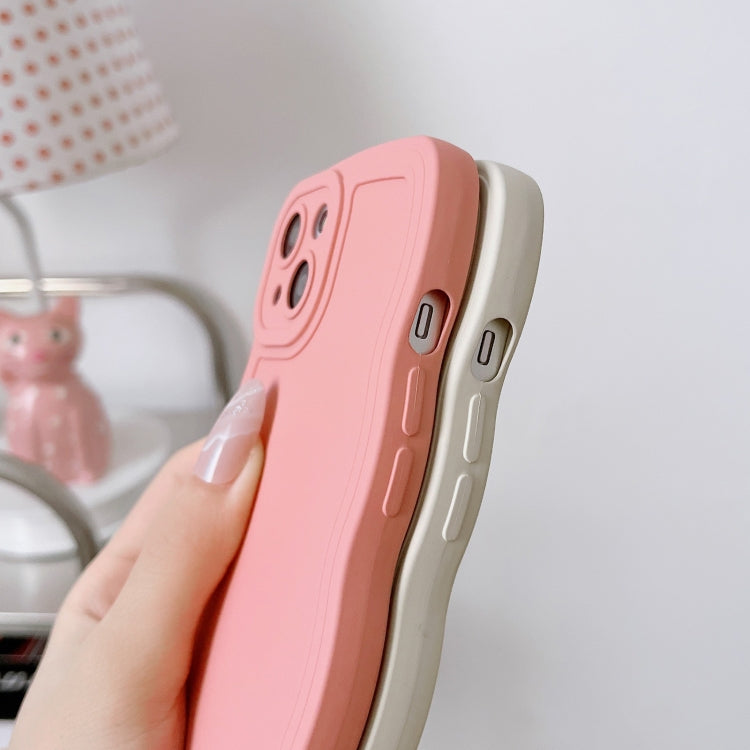 For iPhone 13 mini Wave Edge Silicone Phone Case