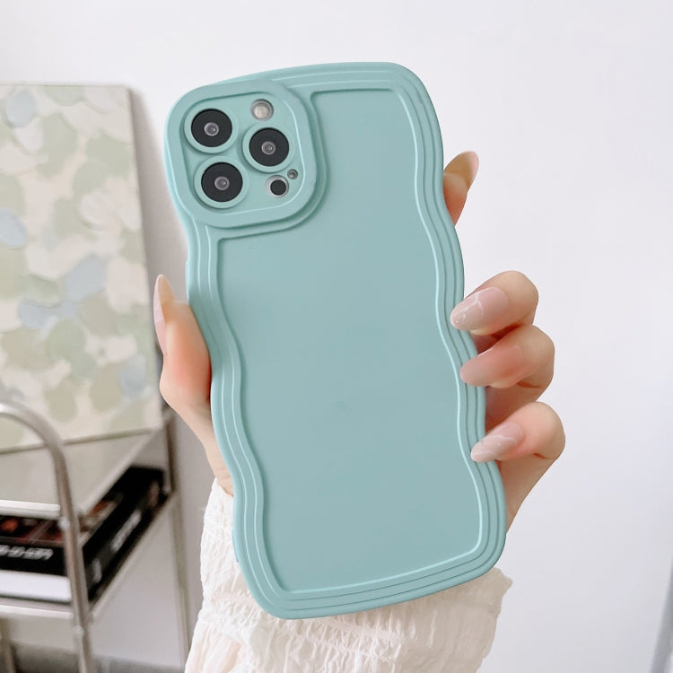 For iPhone 13 Pro Max Wave Edge Silicone Phone Case