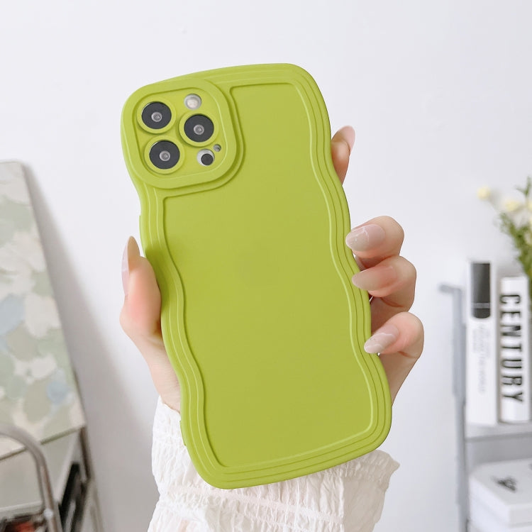 For iPhone 11 Pro Wave Edge Silicone Phone Case