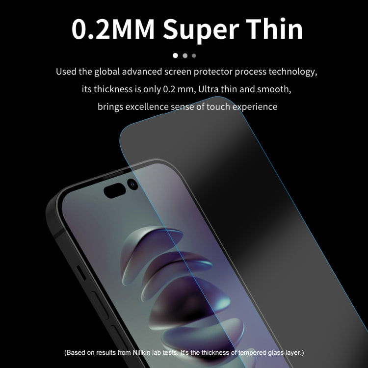 For iPhone 14 Pro NILLKIN H+Pro 0.2mm 9H Explosion-proof Tempered Glass Film