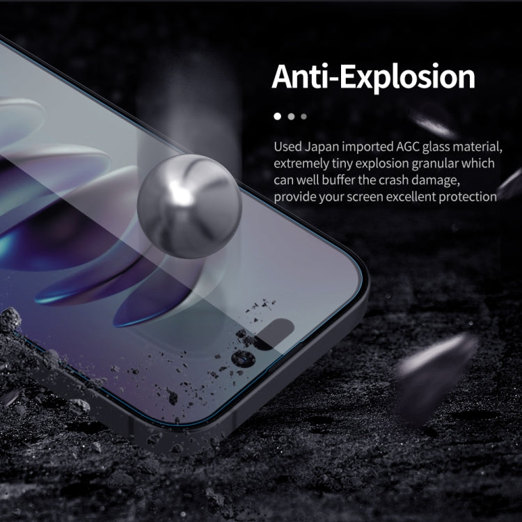 For iPhone 14 Pro NILLKIN H+Pro 0.2mm 9H Explosion-proof Tempered Glass Film