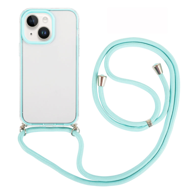 For iPhone 14 3 In 1 PC + TPU Transparent Phone Case