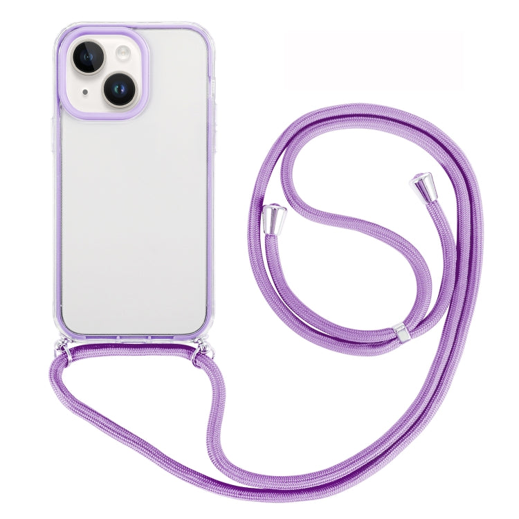 For iPhone 14 3 In 1 PC + TPU Transparent Phone Case