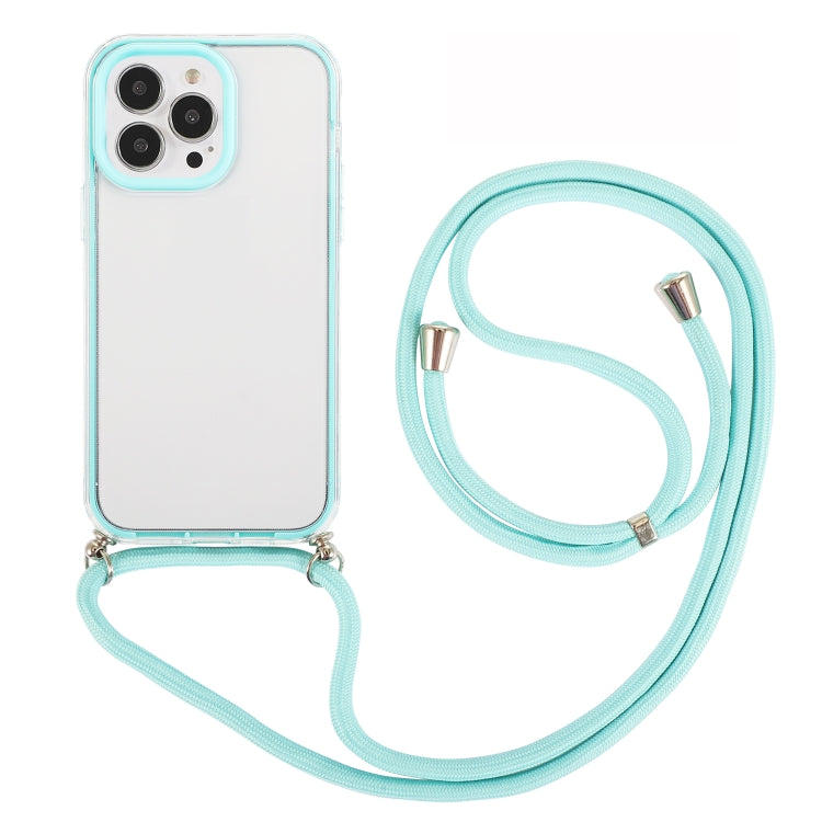 For iPhone 14 Pro 3 In 1 PC + TPU Transparent Phone Case