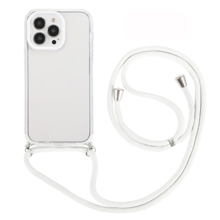 For iPhone 14 Pro Max 3 In 1 PC + TPU Transparent Phone Case