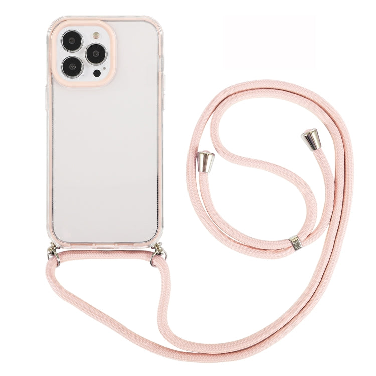 For iPhone 14 Pro Max 3 In 1 PC + TPU Transparent Phone Case