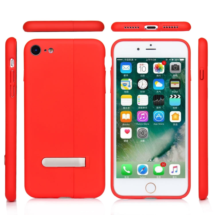 For iPhone SE 2022 / SE 2020 Silicone Magnetic Detachable Protective Case