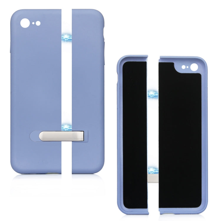 For iPhone SE 2022 / SE 2020 Silicone Magnetic Detachable Protective Case