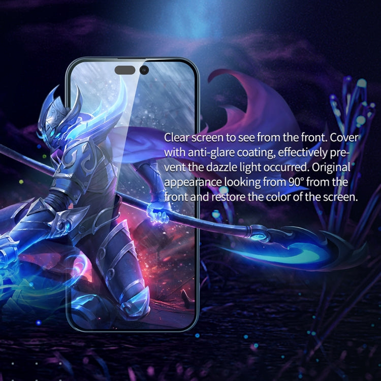 For iPhone 14 Pro Max NILLKIN Guardian Full Coverage Privacy Tempered Glass Film