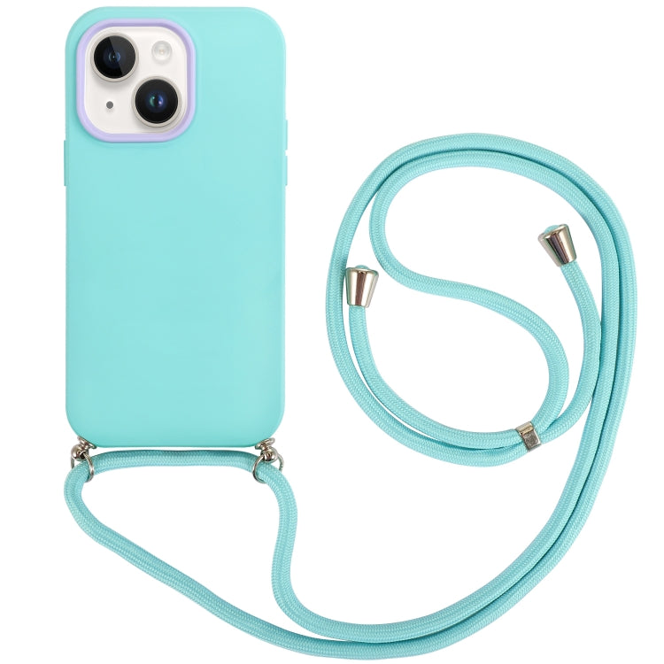 For iPhone 14 3 In 1 PC + TPU Solid Color Phone Case