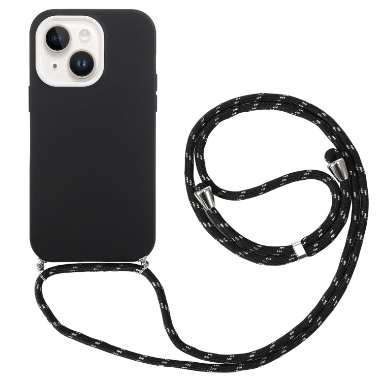 For iPhone 14 Plus 3 In 1 PC + TPU Solid Color Phone Case