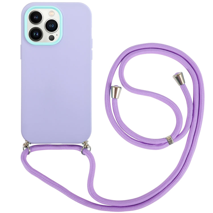 For iPhone 14 Pro 3 In 1 PC + TPU Solid Color Phone Case