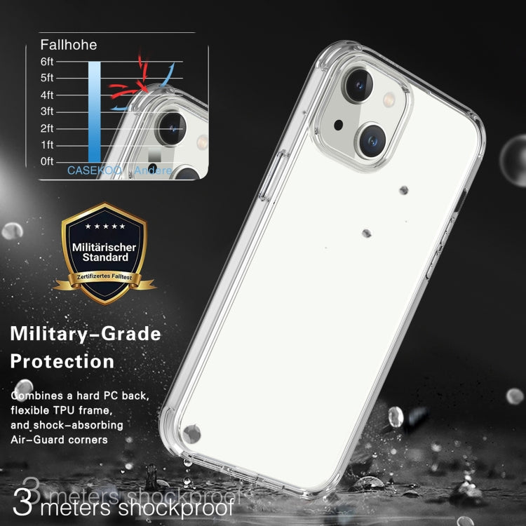 For iPhone 14 Airbag Shockproof TPU + PC Phone Case