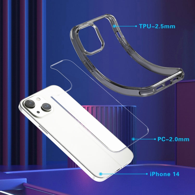 For iPhone 14 Airbag Shockproof TPU + PC Phone Case