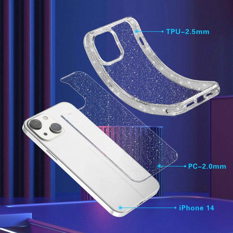 For iPhone 14 Airbag Shockproof TPU + PC Phone Case