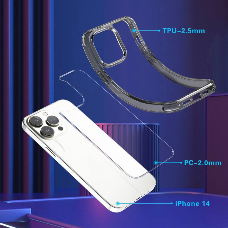 For iPhone 14 Pro Airbag Shockproof TPU + PC Phone Case