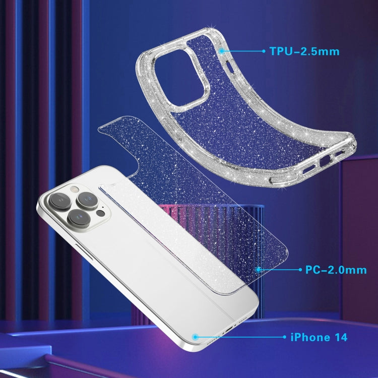 For iPhone 14 Pro Max Airbag Shockproof TPU + PC Phone Case