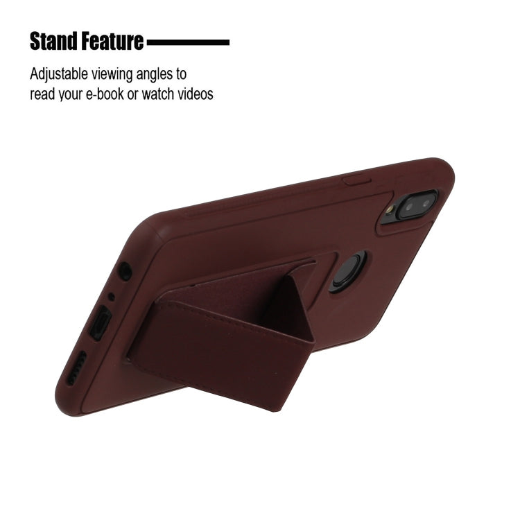 For Galaxy A10s Shockproof Solid Color TPU Case with Wristband